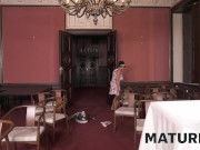 MATURE4K. Getting Kinky with a Cleaning Lady 2/16