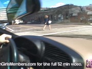 Crazy Latina Rides Around Tampa Flashing Her Big Tits 12/16