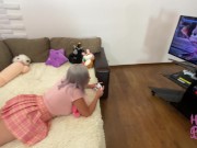 MY FRIEND CUM INSIDE ME WHILE I WAS PLAYING 1/16