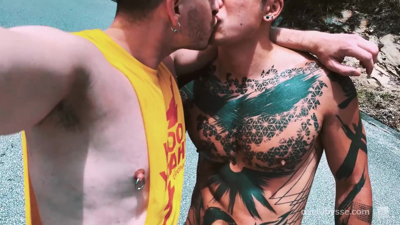 Axel Abysse and Asian Buddy Outdoor Kink Deep Fisting Island