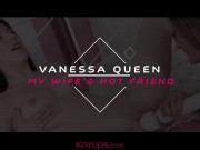 Blonde Girl Vanessa Queen Gets Her Delicious Pussy Licked And Hammered By Spouse Of Friend 1/16