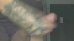 Twink jerking off a lot of cum 🍆💦 