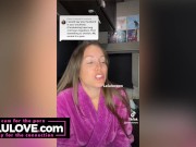 Candid daily adventures of amateur babe spreading oozing creampie between normal action and hobbies - Lelu Love 10/16