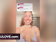 Candid daily adventures of amateur babe spreading oozing creampie between normal action and hobbies - Lelu Love 3/16