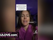 Candid daily adventures of amateur babe spreading oozing creampie between normal action and hobbies - Lelu Love 5/16