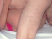 Novio destroza la habitación de los padres y se folla a su sexy novia flaca 15/16