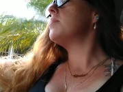 Nerdy Smoking Cigarettes In Truck 5/16