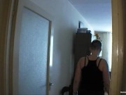 Chubby blonde with big boobs uses her dildo and fingers to orgasm 1/16