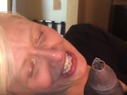 Spit shining this bbc! Sucking balls, selling out/talking crap to her ex’s licking ass! Vengence 🤣 13/16