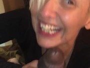 Spit shining this bbc! Sucking balls, selling out/talking crap to her ex’s licking ass! Vengence 🤣 6/16