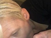 Spit shining this bbc! Sucking balls, selling out/talking crap to her ex’s licking ass! Vengence 🤣 8/16