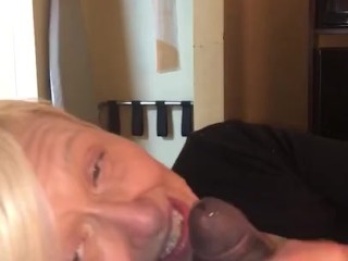 Spit shining this bbc! Sucking balls, selling out/talking crap to her ex’s licking ass! Vengence 🤣