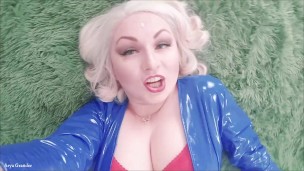 jerk off instruction from fetish MILF: hot blonde dirty talking with countdown!