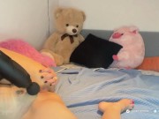 USES A MASSAGER TO BE VIBE HER SLIPPERY PUSSY I PERFECT PUSSY 11/16