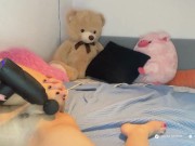 USES A MASSAGER TO BE VIBE HER SLIPPERY PUSSY I PERFECT PUSSY 13/16