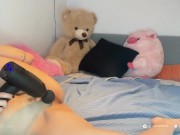 USES A MASSAGER TO BE VIBE HER SLIPPERY PUSSY I PERFECT PUSSY 4/16