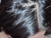 Tattooed & Pierced Latina Sucking White Cock 15/16