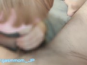 生理中で相手をしてあげられないのでフェラでガマンしてね♡ 個人撮影 素人 人妻 熟女 14/16