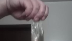 Condom piss
