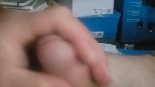 Morning wood cumshot