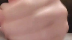 young 18 yo white boy jerks and plays with his cock 