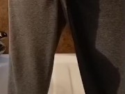 Masturbating before work