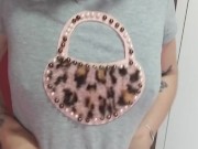 hot girl changing her blouse showing her breasts 12/16