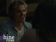 Passionate threesome in the kitchen 5/16