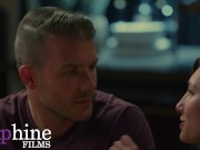 Passionate threesome in the kitchen 7/16