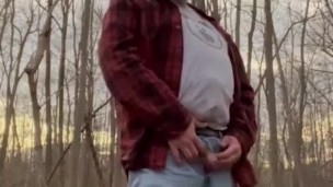 Flannel Bear Pissing 