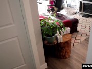 johnholmesjunior fucks Ananas films star Michaela McKenzie working from home alone and cums huge 1/16