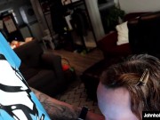 johnholmesjunior fucks Ananas films star Michaela McKenzie working from home alone and cums huge 4/16