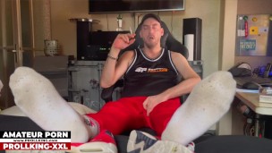108 - PROLLKING BIG COCK - SOCKS AND FEET DIRTY TALK