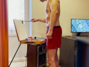 I didn't jerk off for a week and what happened? Nebula (Way) 4/16