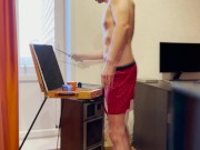 I didn't jerk off for a week and what happened? Nebula (Way) 7/16