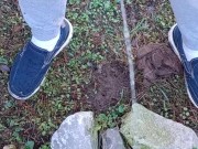 Risky Oustide Pissing