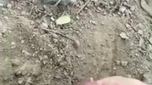 Cumming outside :)