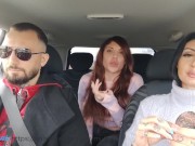 Fucking Tattooed Hitchhiker (Threesome) 11/16