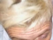 OM freakin G!Sucking the of this dick and sucking balls! Dam she got some good mouth! 🤬 6/16