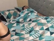 my stepniece masturbates in my room while I rest 1/16