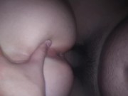 My neighbor waits for her husband to leave so she can ride my cock and get my milk 😈💦🤤 13/16