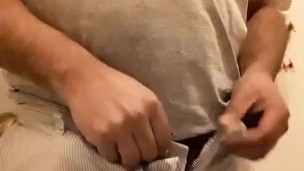Bulging in my shorts 
