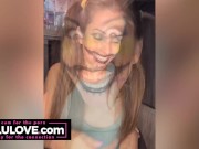 CUMpilation of my creamy pussy closeup, cumshot all over my costume, Halloween makeup fun, TikTok action & more - Lelu Love 7/16