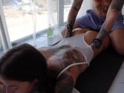 Yoga, Oil Massage and Orgasm! 6/16