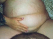 My breasts bounce in slow motion during hard sex 1/16