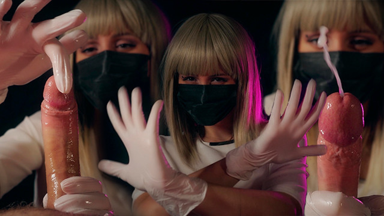 Сrazy nurse will make you cum twice from unreal handjob - Cosplay