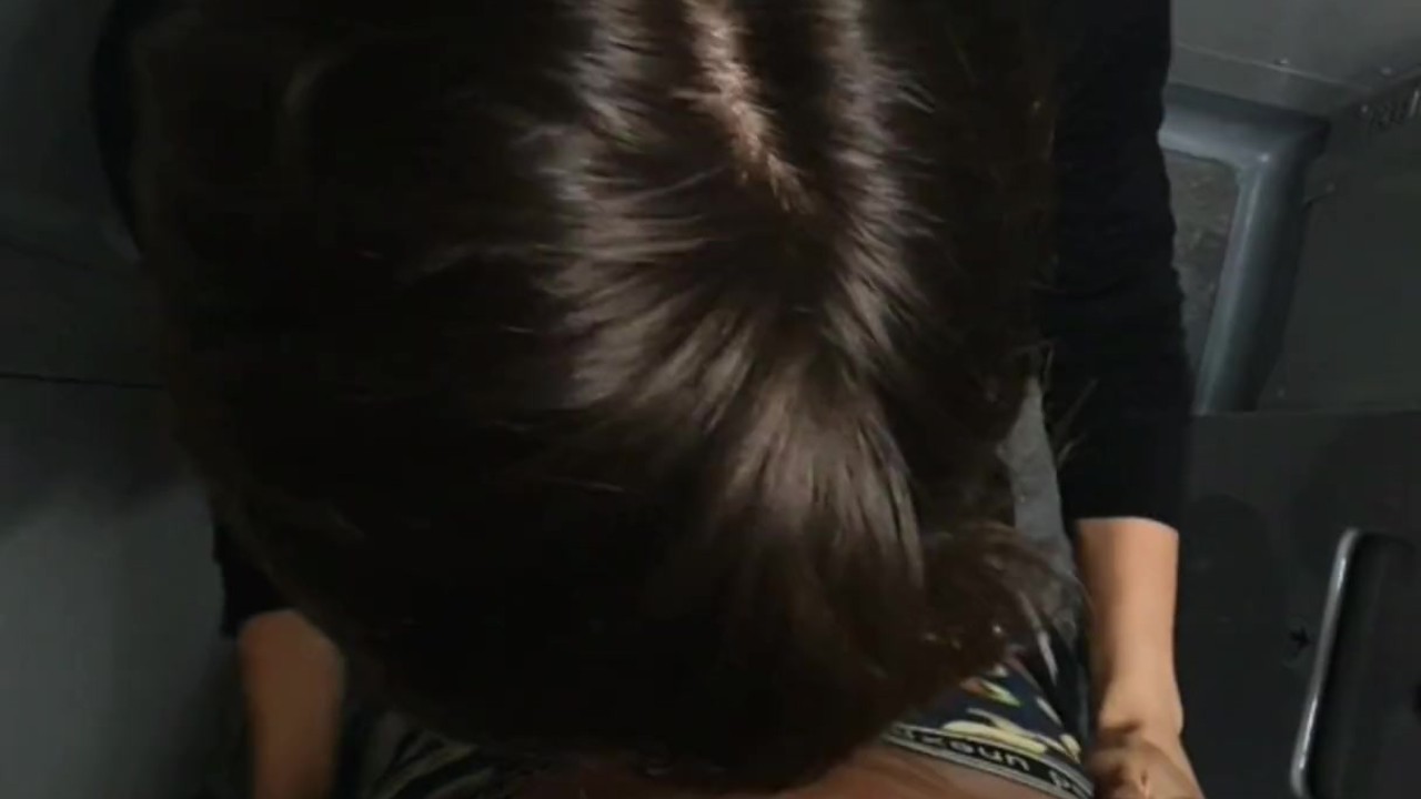 Twink sucks a stranger from the grinder in the train toilet, cums in his mouth and swallows cum - RedTube