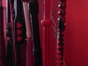 Dominatrix Nika whipped her naughty slave. bdsm 9/16