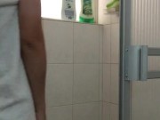 my neighbor shares a video with me while taking a shower 1/16