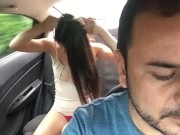 my uber driver goes crazy when he sees me naked - Screenshot 2 of 16 - Solo Girl